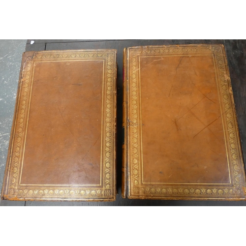 1 - WHITAKER T. D.  Loidis & Elmete & Ducatus Leodiensis. 2 vols. Eng. frontis, plates... 