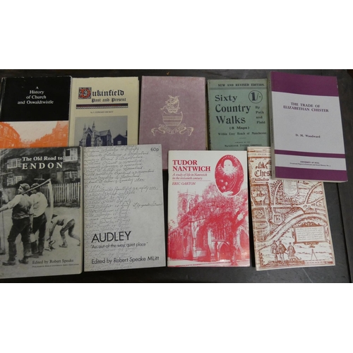 19 - Cheshire, Lancashire & Northern Interest.  A carton of books & softback publicatio... 