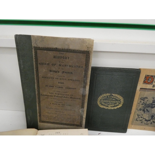 64 - PALMER JOHN.  The History of the Siege of Manchester. Eng. frontis plan. Rebound brds., ge... 