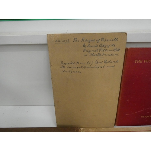 69 - ANTROBUS SIR R. L.  Antrobus Pedigrees, The Story of a Cheshire Family. 