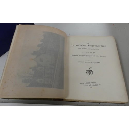 70 - MARK JOHN.  Genealogy of the Family of Mark or Marke, County of Cumberland. Port. frontis ... 