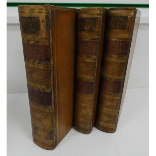 9 - (PENNANT THOMAS).  A Tour In Scotland (& Voyage to the Hebrides). 3 vols. Fldg. & other eng.... 