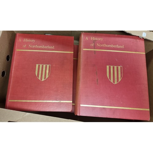 174 - NORTHUMBERLAND COUNTY HISTORY COMMITTEE.&nbsp;&nbsp;A History of Northumberland. 15 vols. Illus. Qua... 