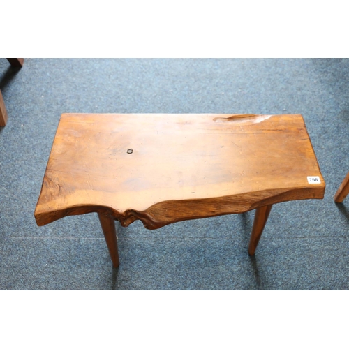 768 - Reynolds of Ludlow shaped occasional table.