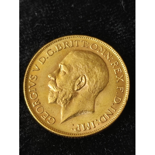 82 - South Africa. George V. 1926 gold full sovereign. EF+