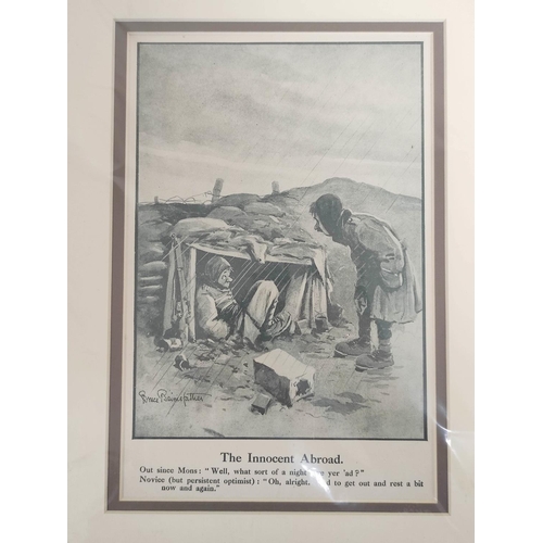 155 - WW1. Bruce Bairnsfather (1887-1959). Original 1918 print entitled 