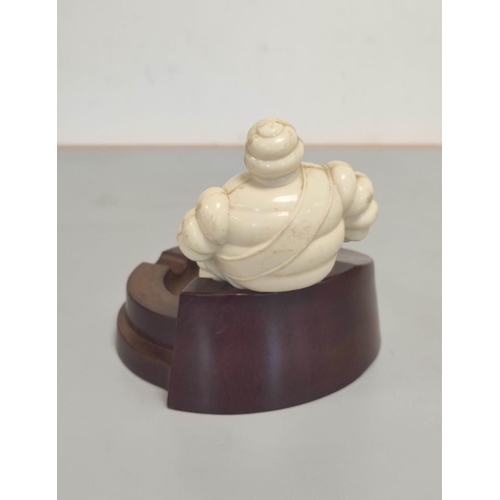 219 - Vintage Michelin England bakelite ashtray. Height 13cm