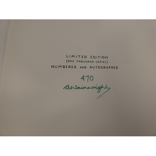 87 - WAINWRIGHT A.  Westmorland Heritage. Ltd. ed. 470/1000, signed & numbered by Wainwright. Oblong ... 