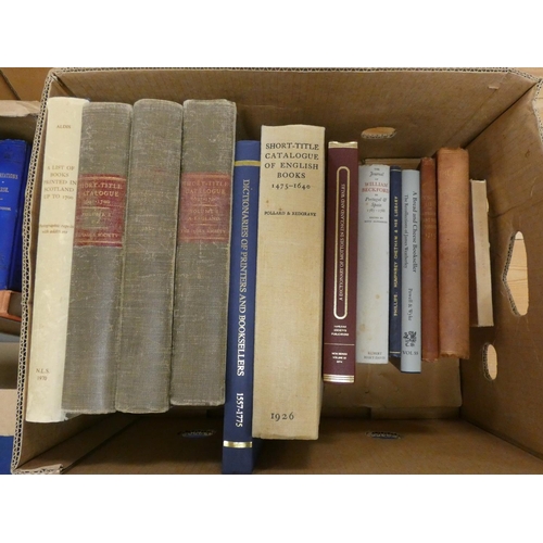 276 - Books & Bibliography.  A carton of various vols.