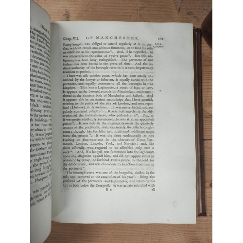 73 - WILLIS BROWNE.  A Survey of the Cathedrals of York, Durham, Carlisle, Chester ... etc. Fld... 