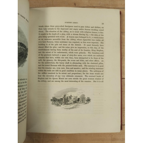 75 - MARTINEAU HARRIET.  A Description of the English Lakes. Litho frontis, 5 eng. plates, text... 