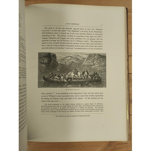 75 - MARTINEAU HARRIET.  A Description of the English Lakes. Litho frontis, 5 eng. plates, text... 