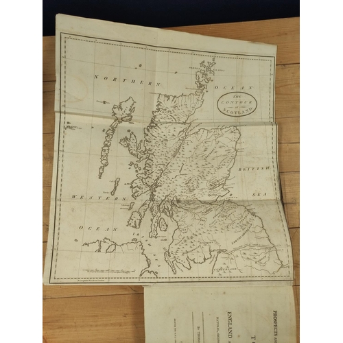 77 - NEWTE THOMAS.  Prospects & Observations on a Tour in England & Scotland. Fldg. eng. map &... 