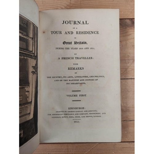 78 - (SIMOND LOUIS).  Journal of a Tour & Residence in Great Britain During the Years 1810 ... 