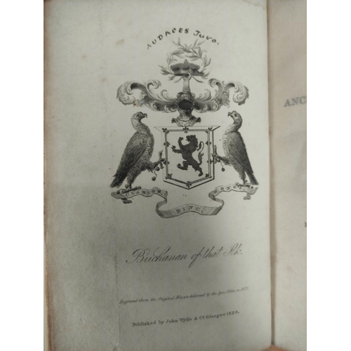 79 - BUCHANAN WILLIAM of Auchmar.  An Enquiry into the Genealogy & Present State of Ancient... 