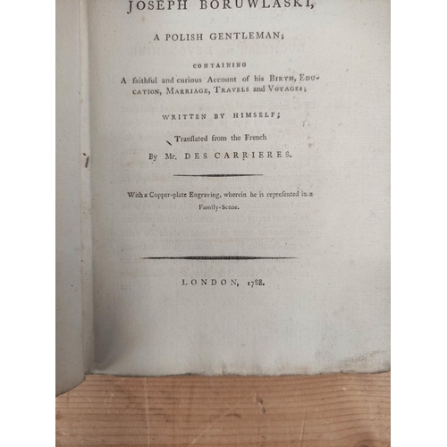 80 - DES CARRIERES MR. (Trans).  Memoirs of the Celebrated Dwarf, Joseph Boruwlaski, a Polish G... 