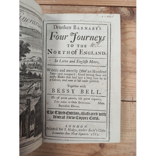 82 - (BRAITHWAITE RICHARD).  Drunken Barnaby's Four Journeys to the North of England. Eng. fron... 