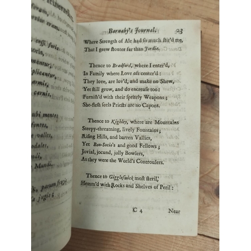 82 - (BRAITHWAITE RICHARD).  Drunken Barnaby's Four Journeys to the North of England. Eng. fron... 