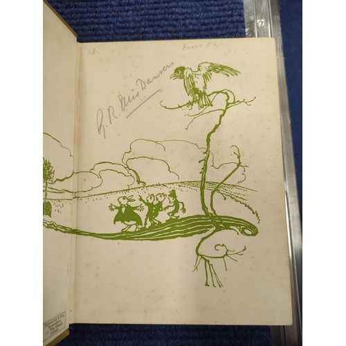 86 - RACKHAM ARTHUR (Illus).  Alice's Adventures in Wonderland. Col. plates. Orig. green cloth gilt, rubb... 