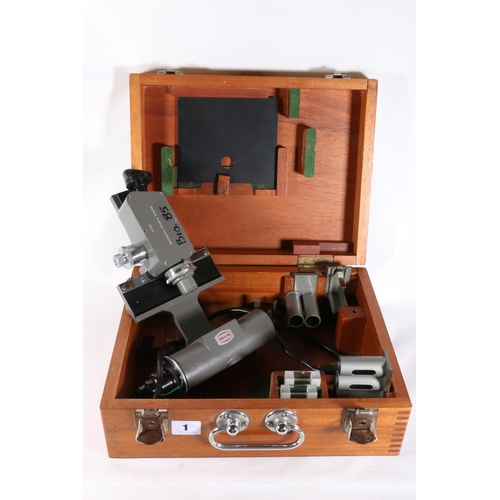 1 - Beck Hartridge Reversion Spectroscope in fitted box.
