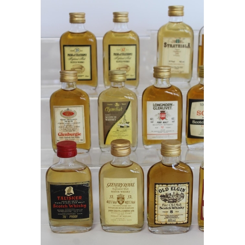 175 - Collection of twenty three Gordon & Macphail Scotch Whisky miniatures, including Pride of Strath... 