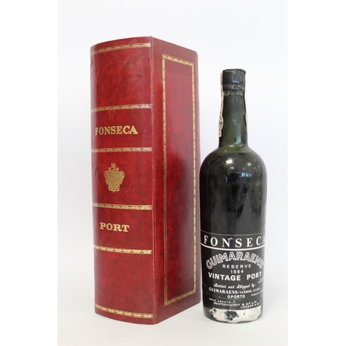 188 - Vintage port: Fonseca Guimaraens' 1964 Reserve Vintage Port, 75cl. In presentation box.