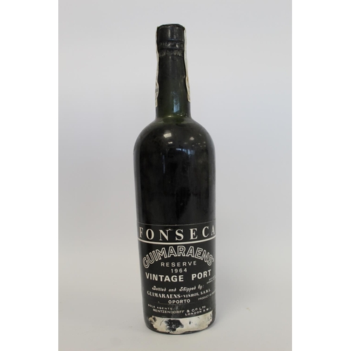 188 - Vintage port: Fonseca Guimaraens' 1964 Reserve Vintage Port, 75cl. In presentation box.