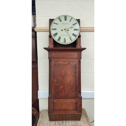 168 - Early 19th century trunk dial clock with 16