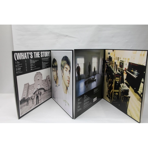 351 - Collection of Oasis and Oasis related albums to include Whats the Story Morning Glory? 2014 pressing... 