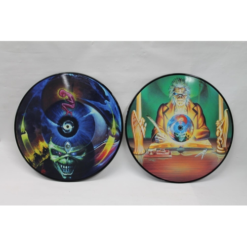 353 - Iron Maiden Maiden England 88 double picture discs 2013 pressing.