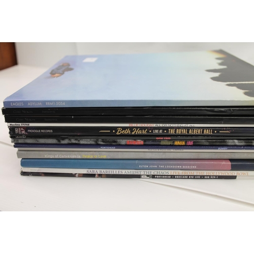 357 - Mix collection of new pressings to include The Eagles, Gary Newman 2, Portishead x2, etc (13)