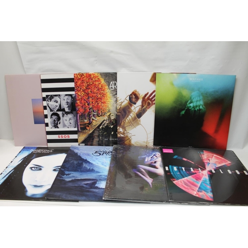 359 - Collection of new pressings to include Wolf Alice, Evanescence Fallen, The Pretty Reckless, Royal Bl... 