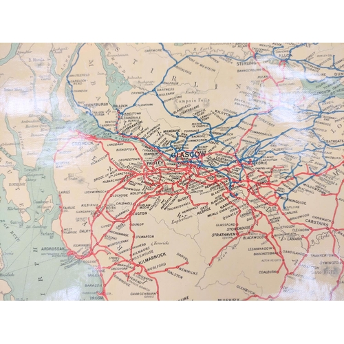206 - Official Railway Map Of Scotland 1941.&nbsp;