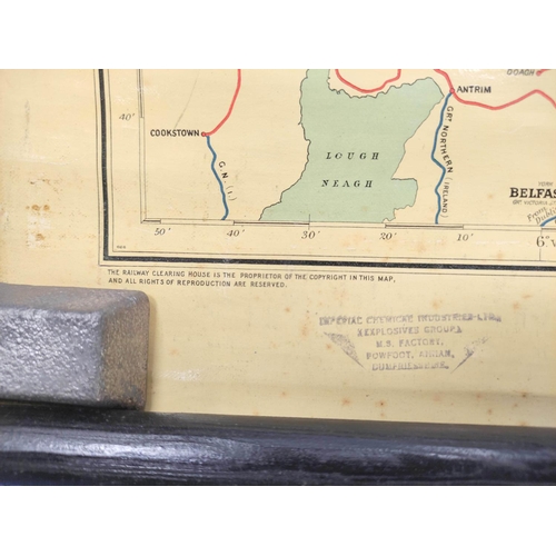 206 - Official Railway Map Of Scotland 1941.&nbsp;