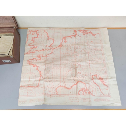 162 - WW2 RAF- Suitcase containing the personal effects of Flight Sergeant (Navigator) A.J Airey 1594307. ... 