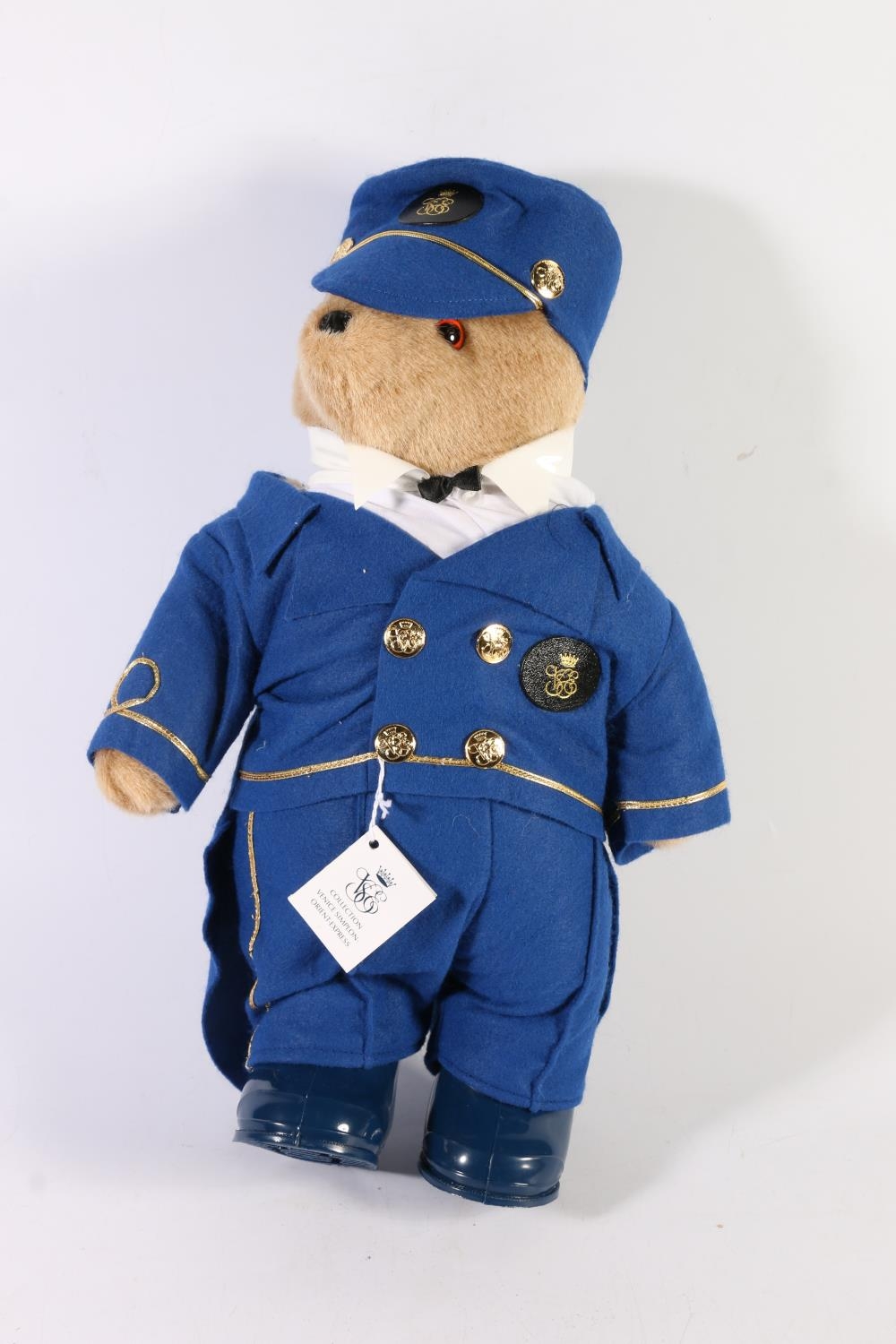 GABRIELLE DESIGNS LIMITED, Hamish Orient Express Bear dressed as a chief  steward, Venice Simplon tic