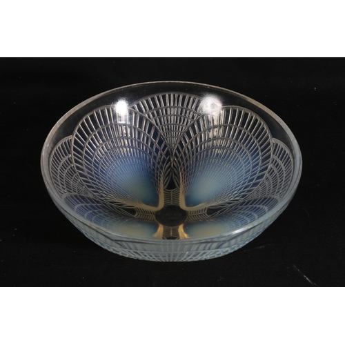 434 - Lalique of France Coquilles pattern glass bowl decorated with shells, signed to the bottom 'R Laliqu... 