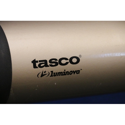 200Q - Tasco Luminova telescope 40-114675, D=144mm, F=900 on tripod stand.