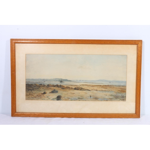 229 - JOHN BLAIR (1850-1934) View from Hound Point over the Forth Watercolour, signed and dated ... 