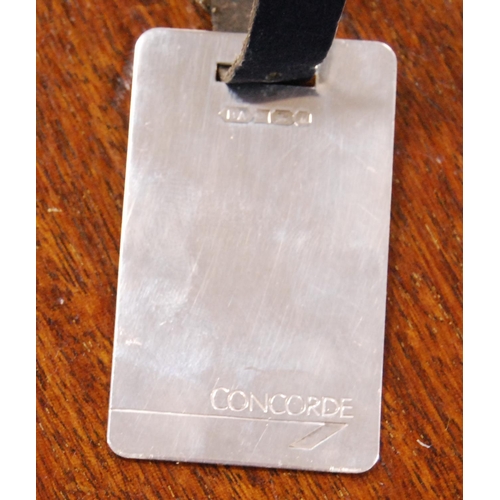 152 - Concorde memorabilia to include 2004 calendar, silver anniversary baggage tag, teaspoons, fork and a... 