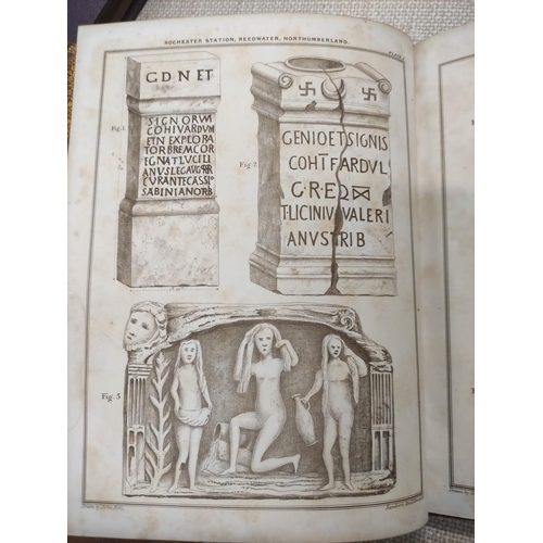 16 - SURRIDGE REV. T.  Notices of Roman Inscriptions Discovered at High Rochester, Risingham &a... 