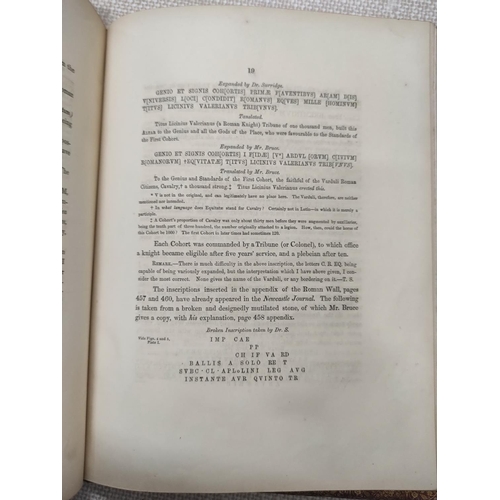 16 - SURRIDGE REV. T.  Notices of Roman Inscriptions Discovered at High Rochester, Risingham &a... 