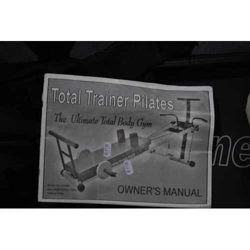 375 - Total Trainer Flex pilates trainer with accessories.