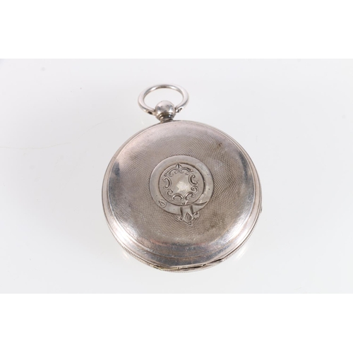 24 - Edwardian sterling silver pocket watch, John Forrest Chronometer maker to the Admiralty, London, 190... 