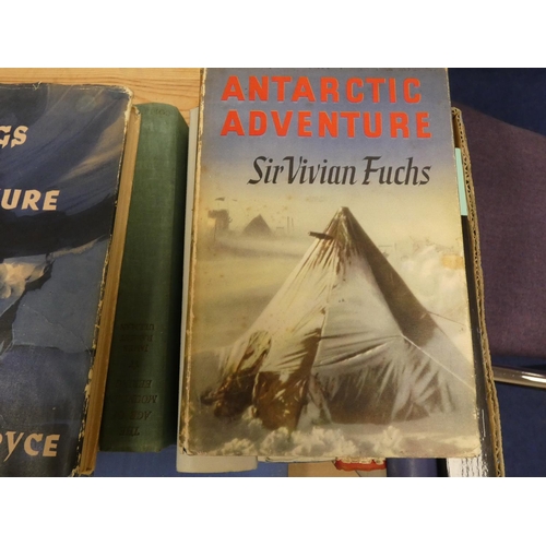 202 - Climbing, Mountaineering & Polar Exploration.  A carton of various vols.... 