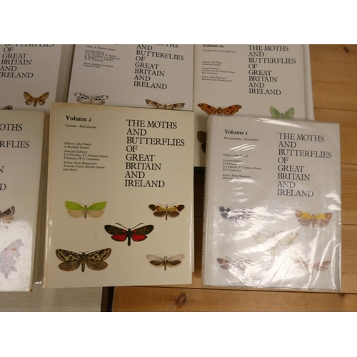 73 - HEATH JOHN (Ed).  The Moths & Butterflies of Great Britain & Ireland. 9 vols. only... 