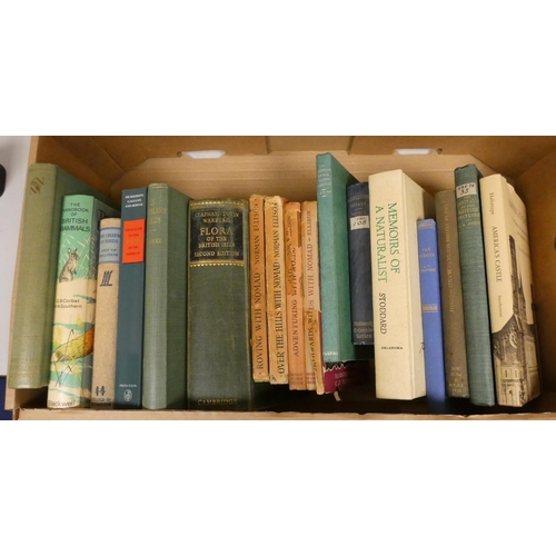 92 - Natural History & Related Subjects.  A carton of various vols.