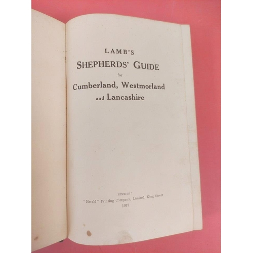 129 - Shepherd's Guides.  Lamb's Shepherd's Guide for Cumberland, Westmorland & Lancashire. ... 