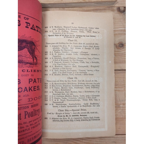 134 - Shorthorn Sale Catalogues for Bingley Hall, Birmingham, 1903 & T. B. Earle Dispersal, 1909; also... 