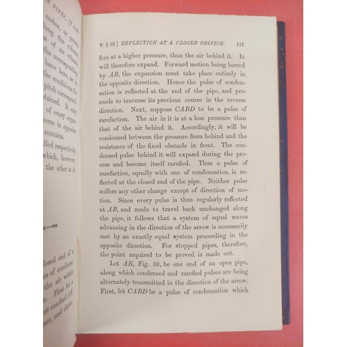 218 - HIGGINS W. M.  The Philosophy of Sound & Musical Composition. Hand col. frontis, eng. ... 